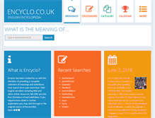 Tablet Screenshot of encyclo.co.uk